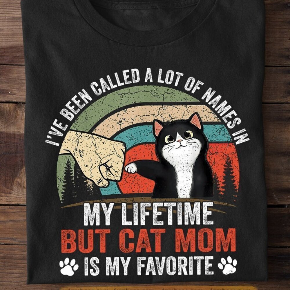 Mothers Day Cat Tshirt Ive Been Called A Lot Of Shirt Cat Lover Shi
